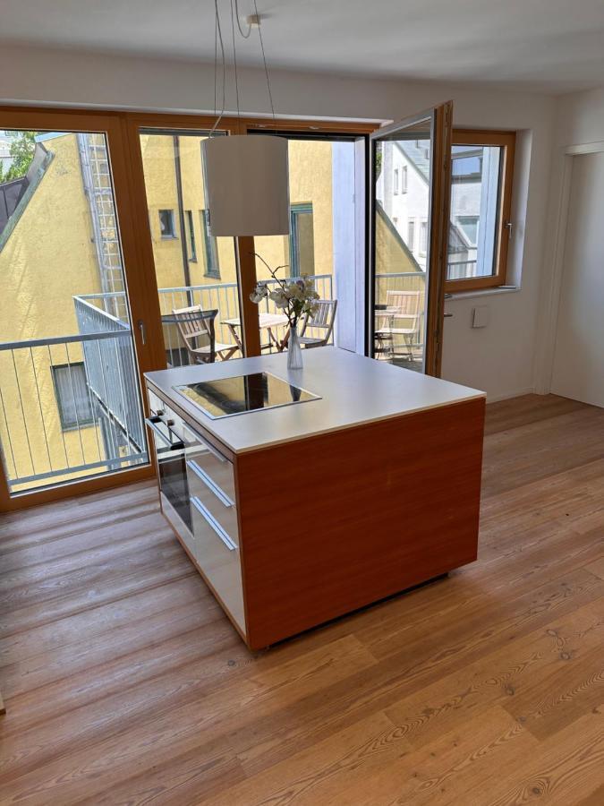 Stadtflair Freising - Moderne Wohnung Im Zentrum Esterno foto